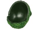 Out of the Blue Aschenbecher Totenkopf Grün Schwarz Cannabis Motiv Bild 3