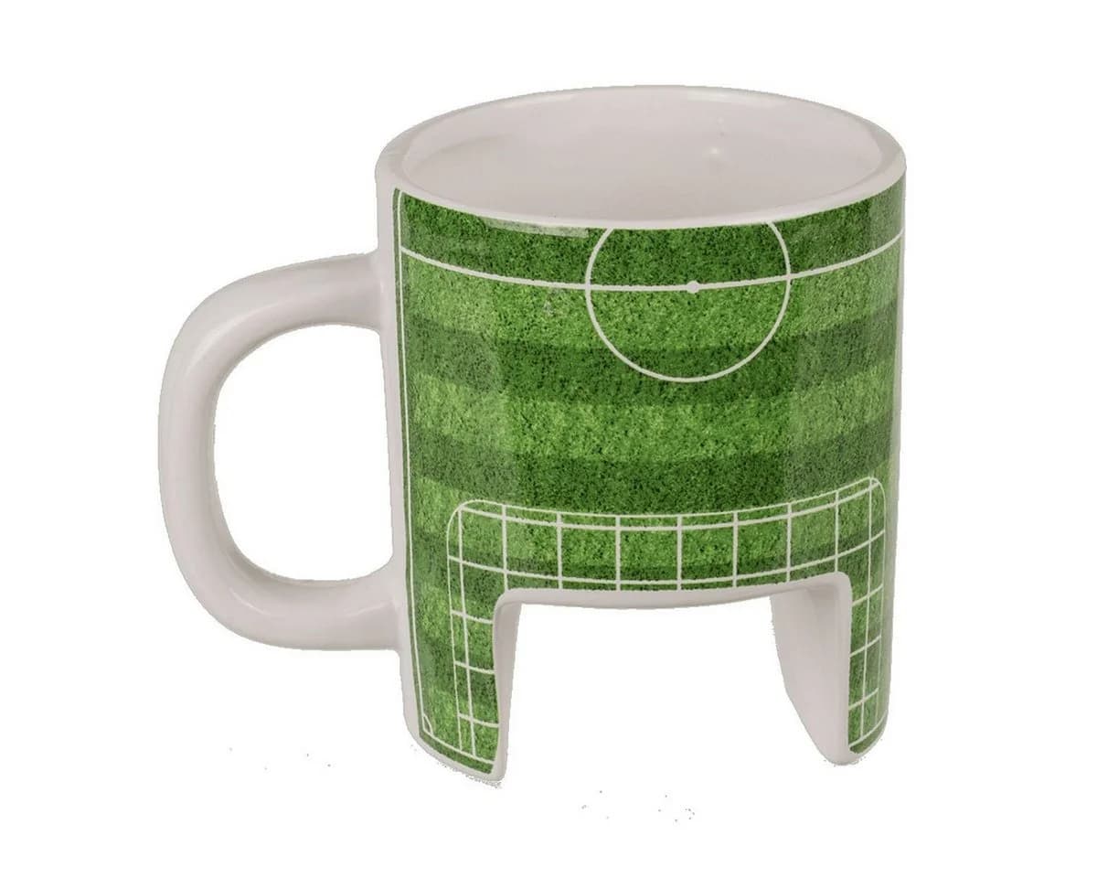 Out of the Blue Tasse Stadion mit Zubehör Steingut Weiß - Bild 2