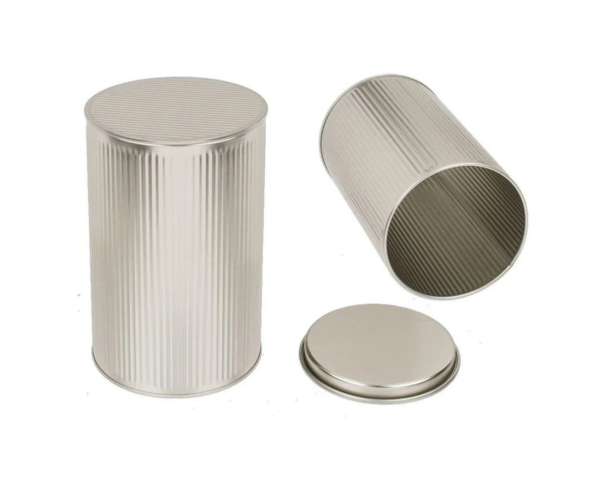 OOTB Metall-Vorratsdose Deko in Bronze, Silber oder Gold - Bild 2