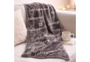 what the shop Kuscheldecke Lieblingsmensch 130x160 cm Grau Polyester Bild 3