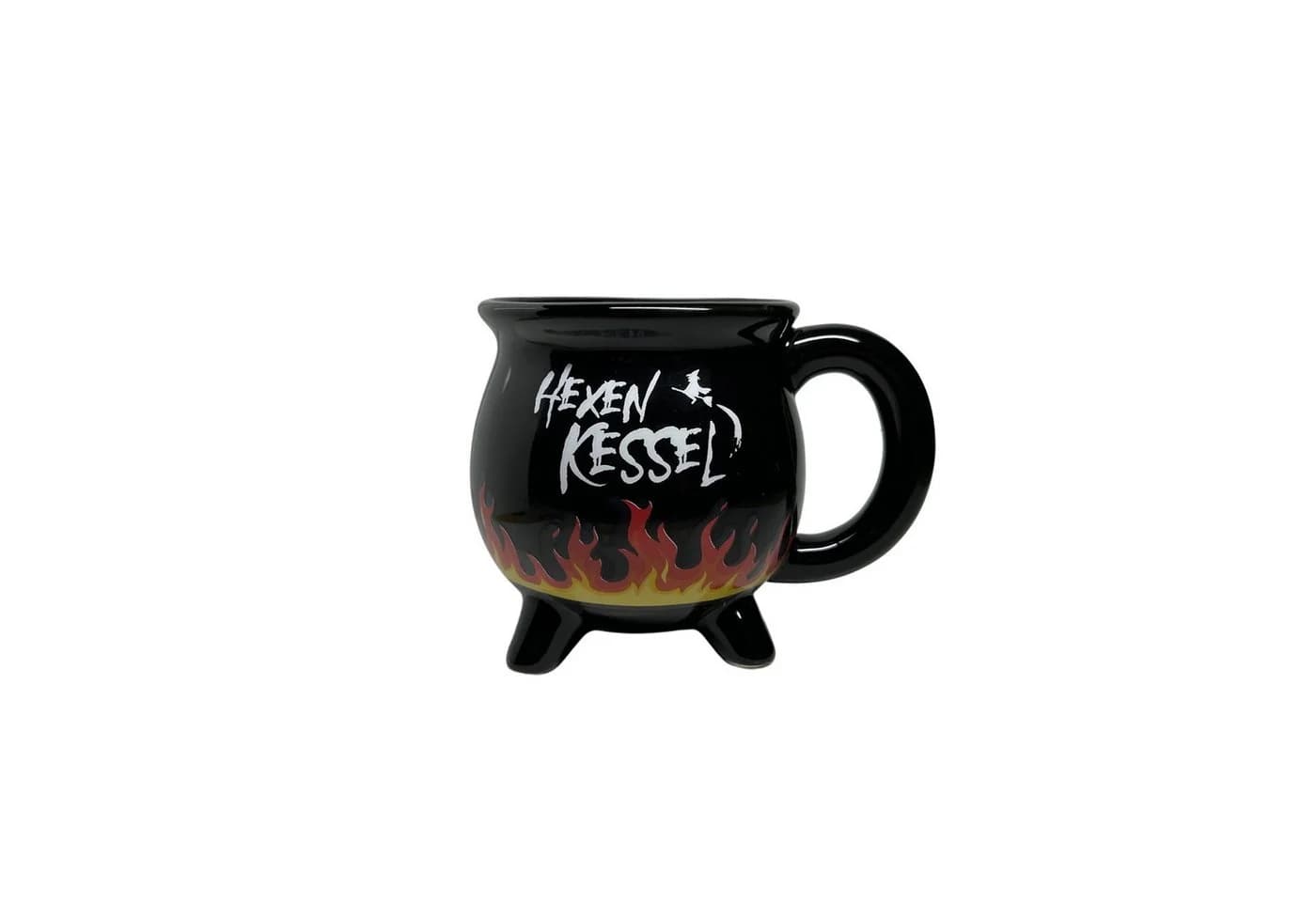 Out of the Blue Hexenkessel Kaffeebecher mit Wärmeeffekt Schwarz