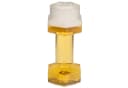 Out of the Blue Bierglas XXL Hantel Design Transparent Bild 2