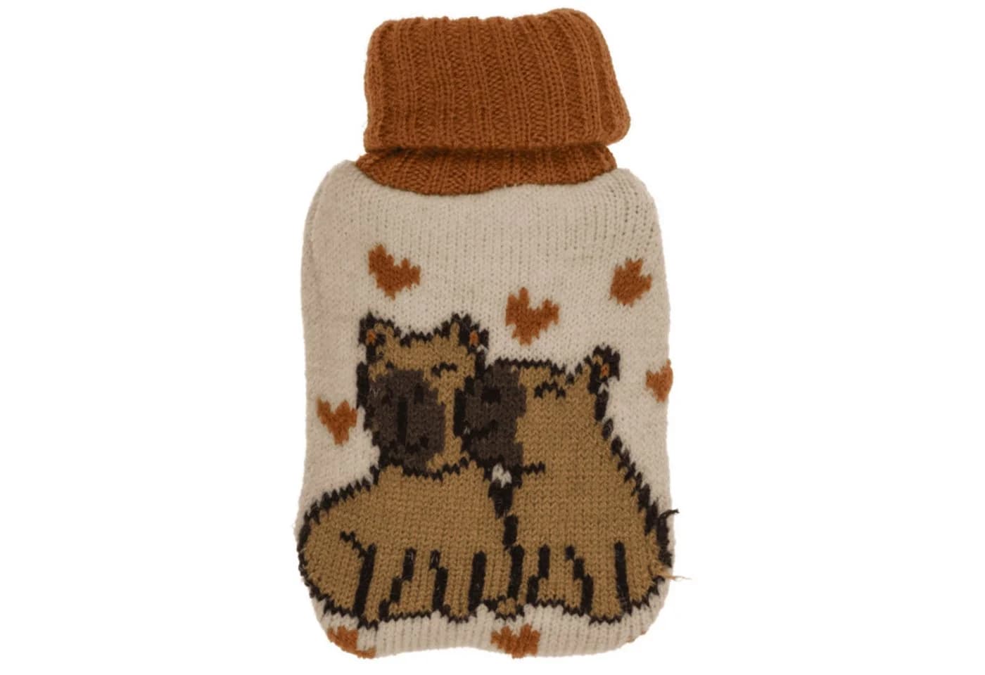 Out of the Blue Handwärmer Capybara mit Stricküberzug