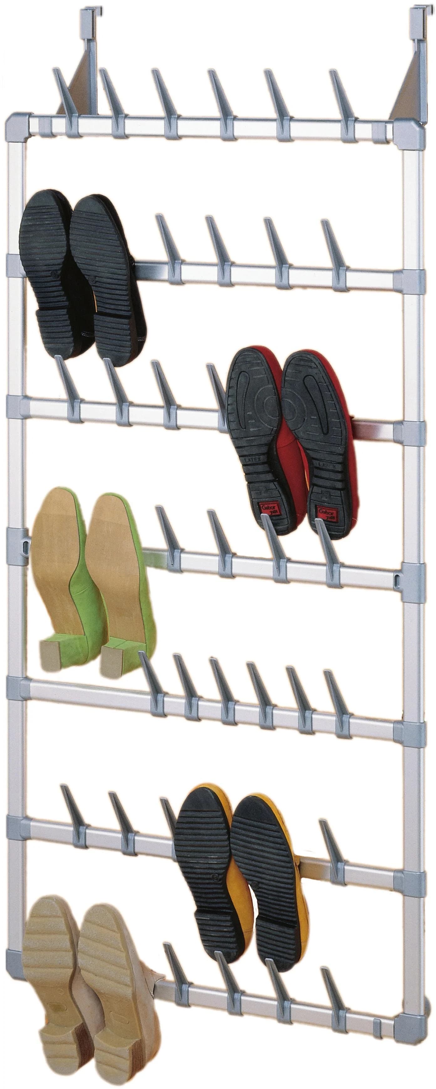 RUCO Schuhregal Silber Aluminium Kunststoff 21 Paar - Bild 3