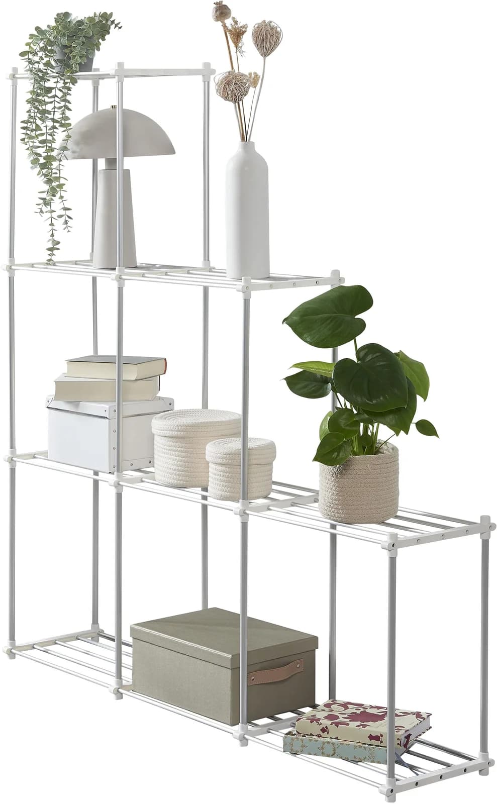 Ruco Ablageregal "Maxi" Aufbewahrungsregal Aluminium Kunststoff