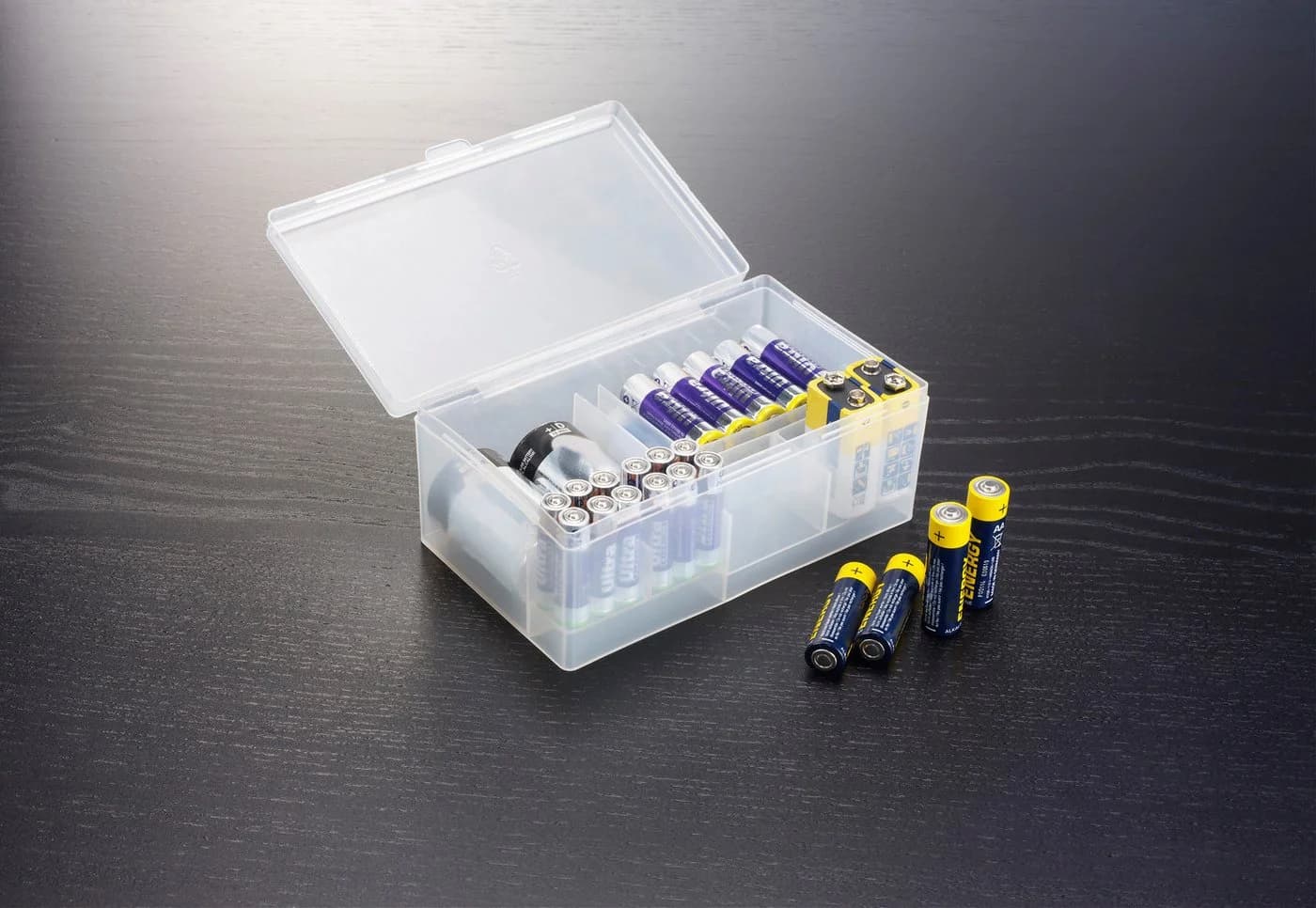 Ruco Batteriebox Set 3 St Polypropylen Aufbewahrungsbox