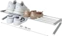RUCO Schuhregal Silber Aluminium Breitenverstellbar Bild 2