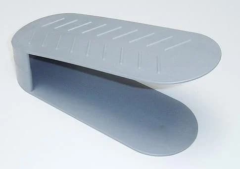 HEINE HOME Schuhstapler 4er Set Silber Kunststoff - Bild 2