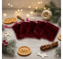 Denk Geschenkbox 5er Set Samtbeutel Rot Bild 1
