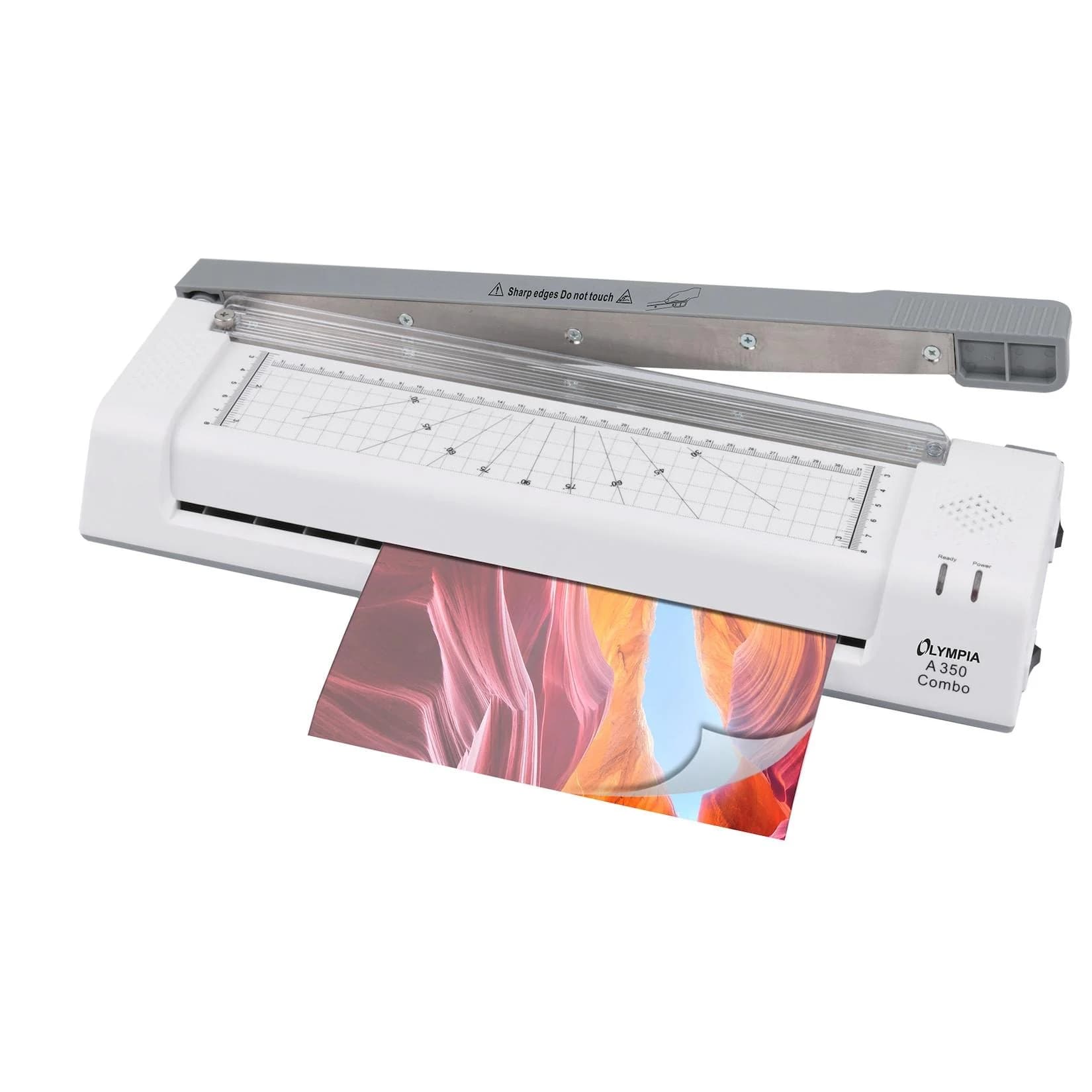 OLYMPIA A 350 Combo 3-in-1 Laminiergerät mit Hebelschneider DIN A3