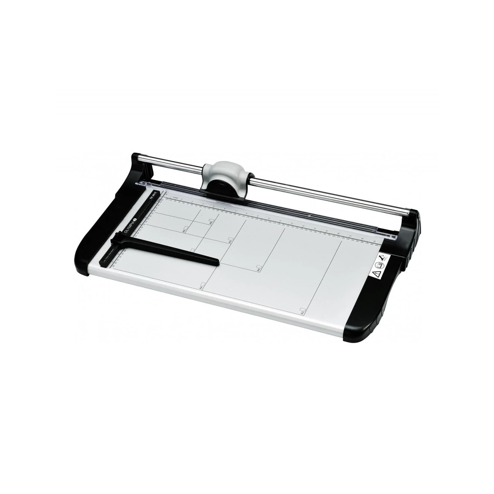 OLYMPIA TR 4815 Profi Rollenschneidegerät DIN A3 Silber/Schwarz - Bild 2