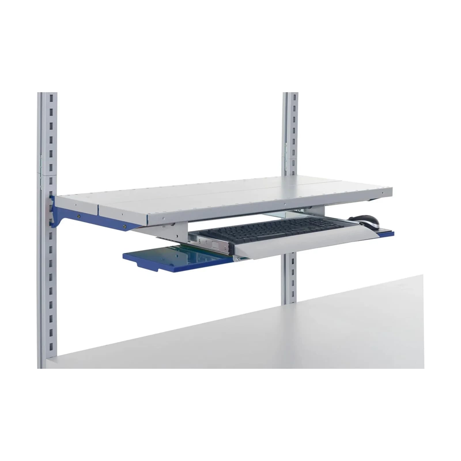 Rocholz Ablageboden mit Tastaturauszug SYSTEM FLEX 800 mm