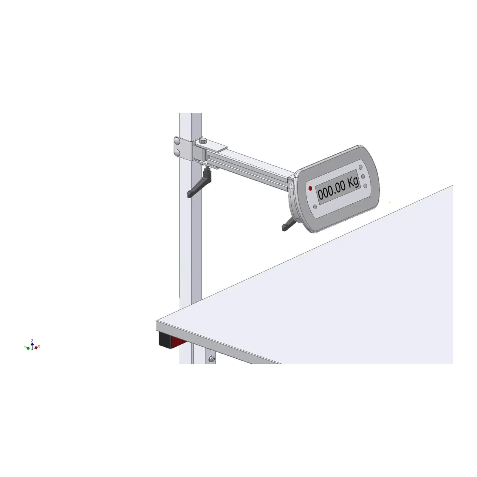 Flexibler Halter aus HR-Profilrohr