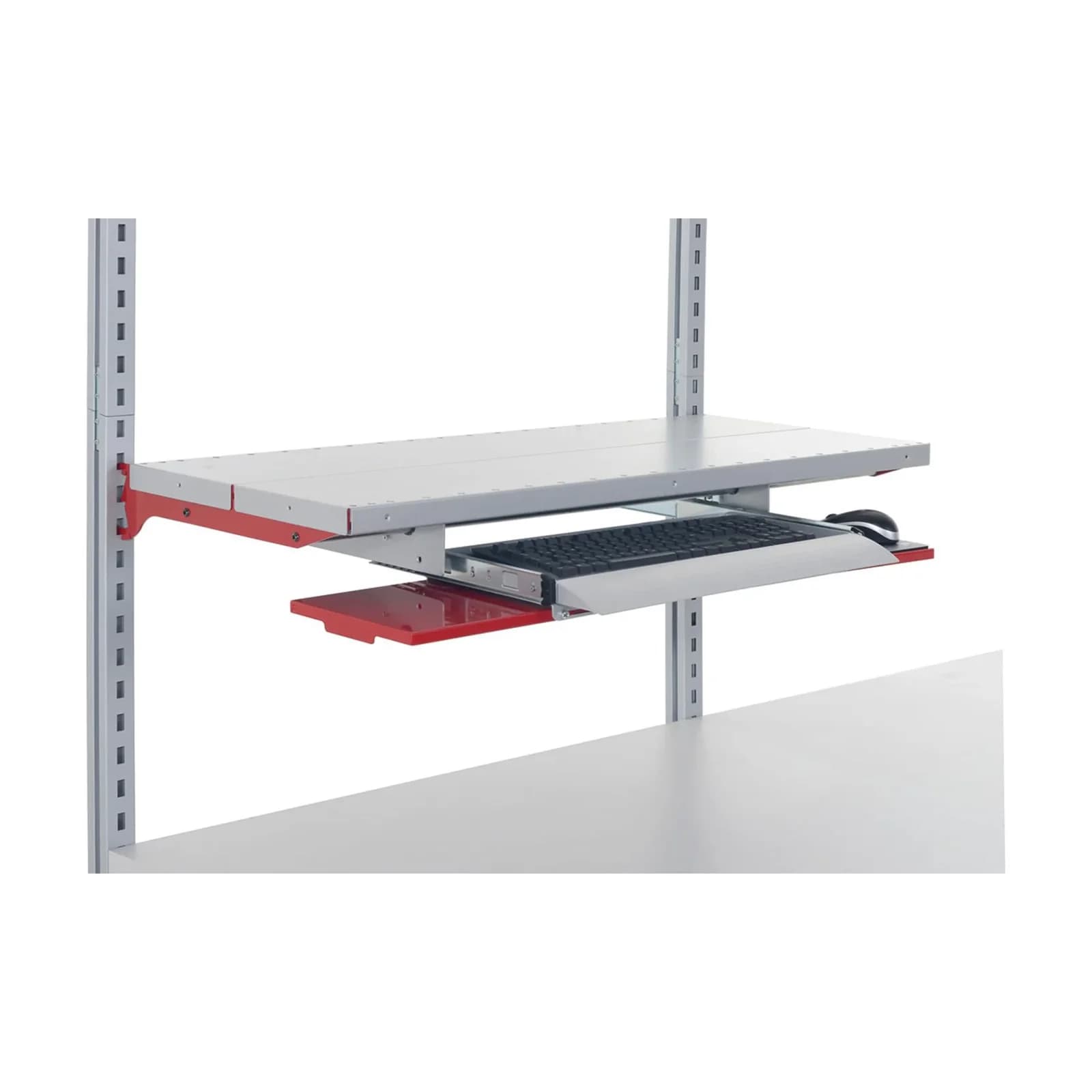 Rocholz Ablageboden mit Tastaturauszug SYSTEM FLEX 800 mm
