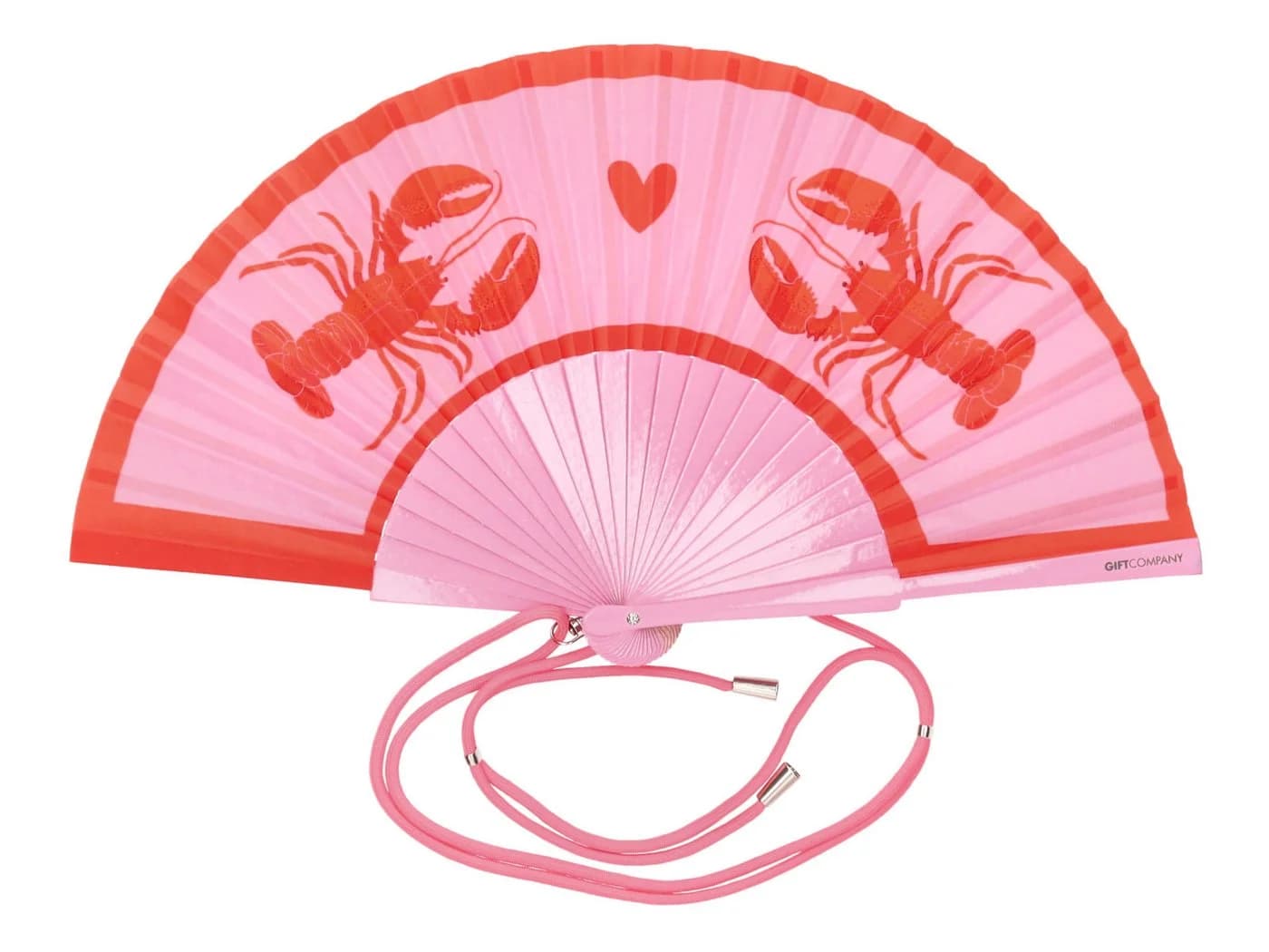 Giftcompany Deko-Fächer Fififan Hummer Rosa/Rot - Bild 2