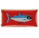 Giftcompany Dekoteller Glasteller Love Plates Fisch Makrele Neon Rot Bild 2