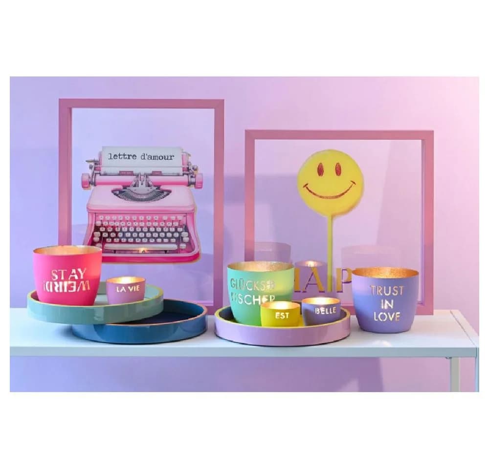 Giftcompany Glasbild Love Frames Dancefloor Hot Pink - Bild 4
