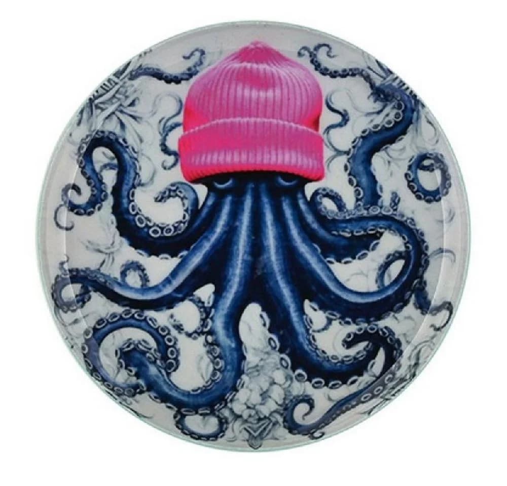 Giftcompany Dekotablett Love Plates Oktopus mit Beanie 12,7cm - Bild 2