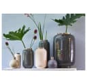 Giftcompany Dekovase Minivase Saigon Schwarz Gold mit Metallring Bild 1