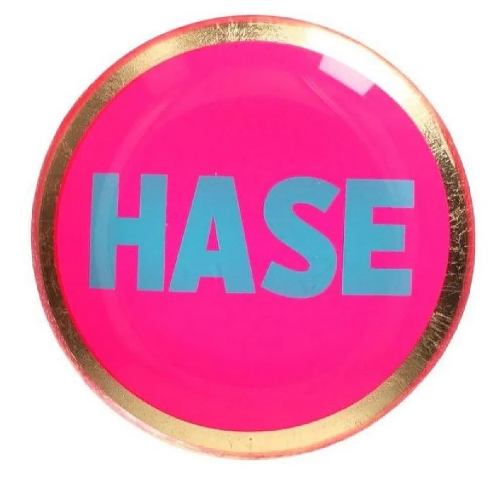 Giftcompany Dekoteller Love Plates Hase Neon Pink - Bild 2