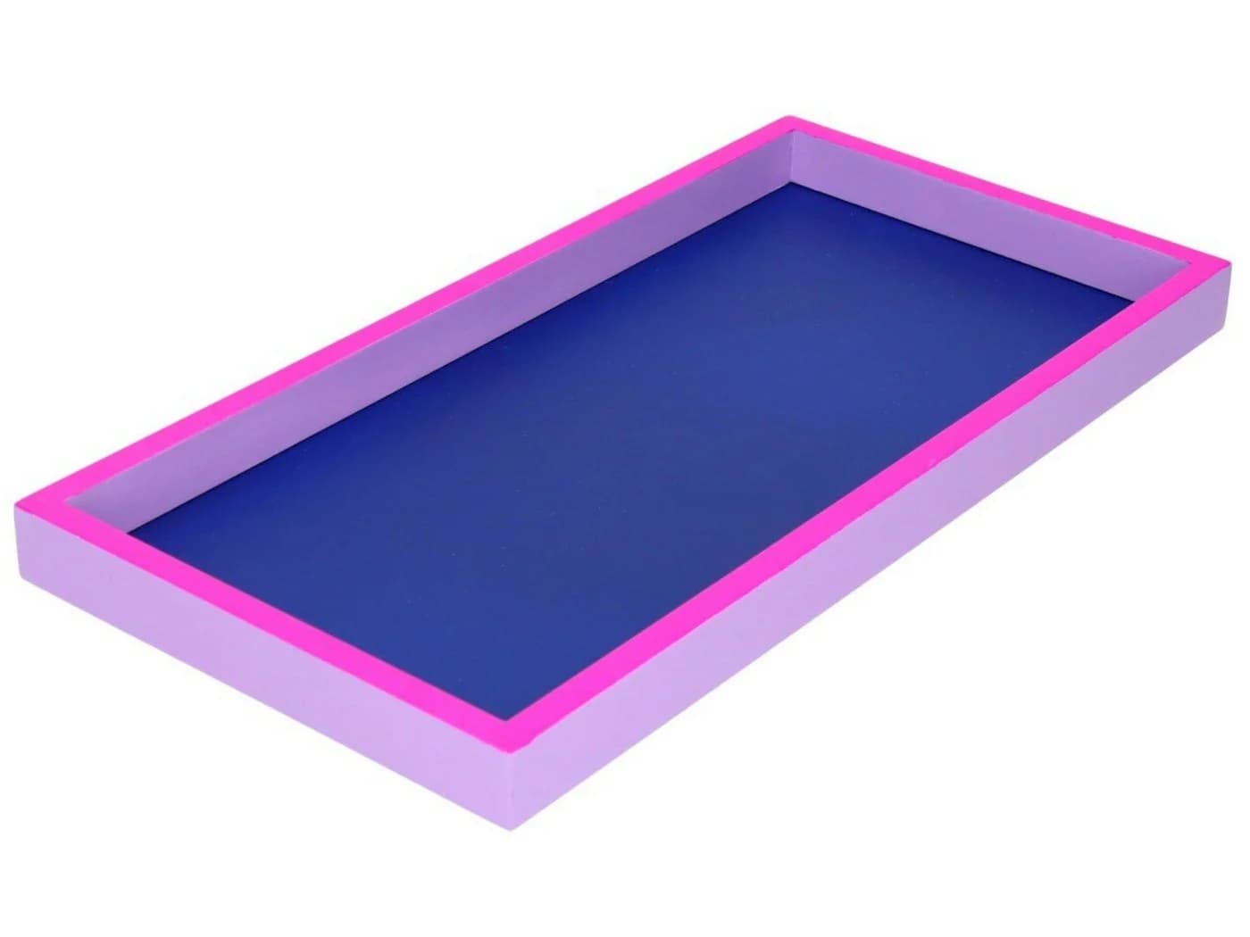 Giftcompany Dekotablett Neo Rechteckig Dunkelblau Neon Lila - Bild 2