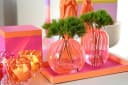 Giftcompany Neo Tablett Quadratisch Neon Grün/Pink/Türkis 32cm Bild 4