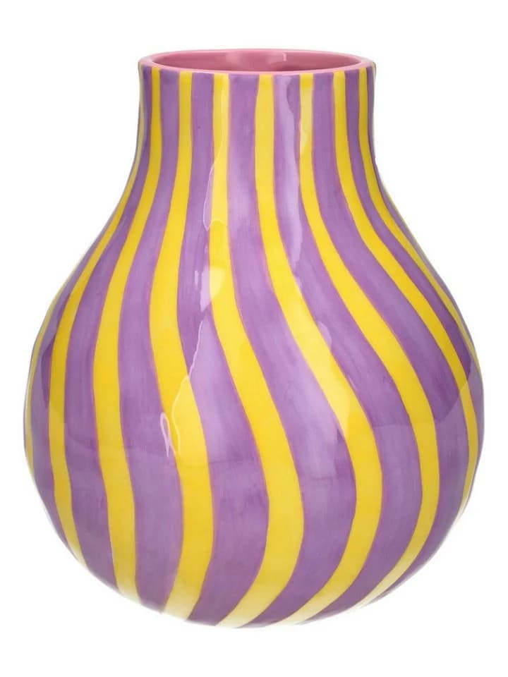 Giftcompany Dekovase Artisan Vase Lila Gelb - Bild 3