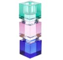 Giftcompany Kerzenhalter Sari Eckig Blau Rosa Grün Bild 2