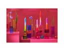 Giftcompany Kerzenhalter Sari Rund Rot Rosa Pink 14cm Bild 1