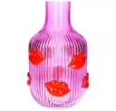 Giftcompany Dekovase L´Amour Lippen Pink Rot Glas 30cm Bild 2