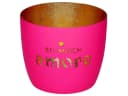Giftcompany Windlicht Madras So Much Amore Hot Pink Gold Bild 2