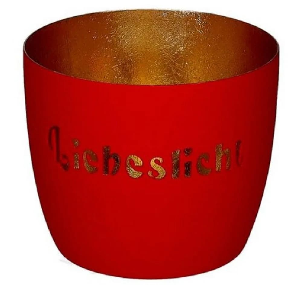 Giftcompany Kerzenhalter Windlicht Madras Rot Glas - Bild 2