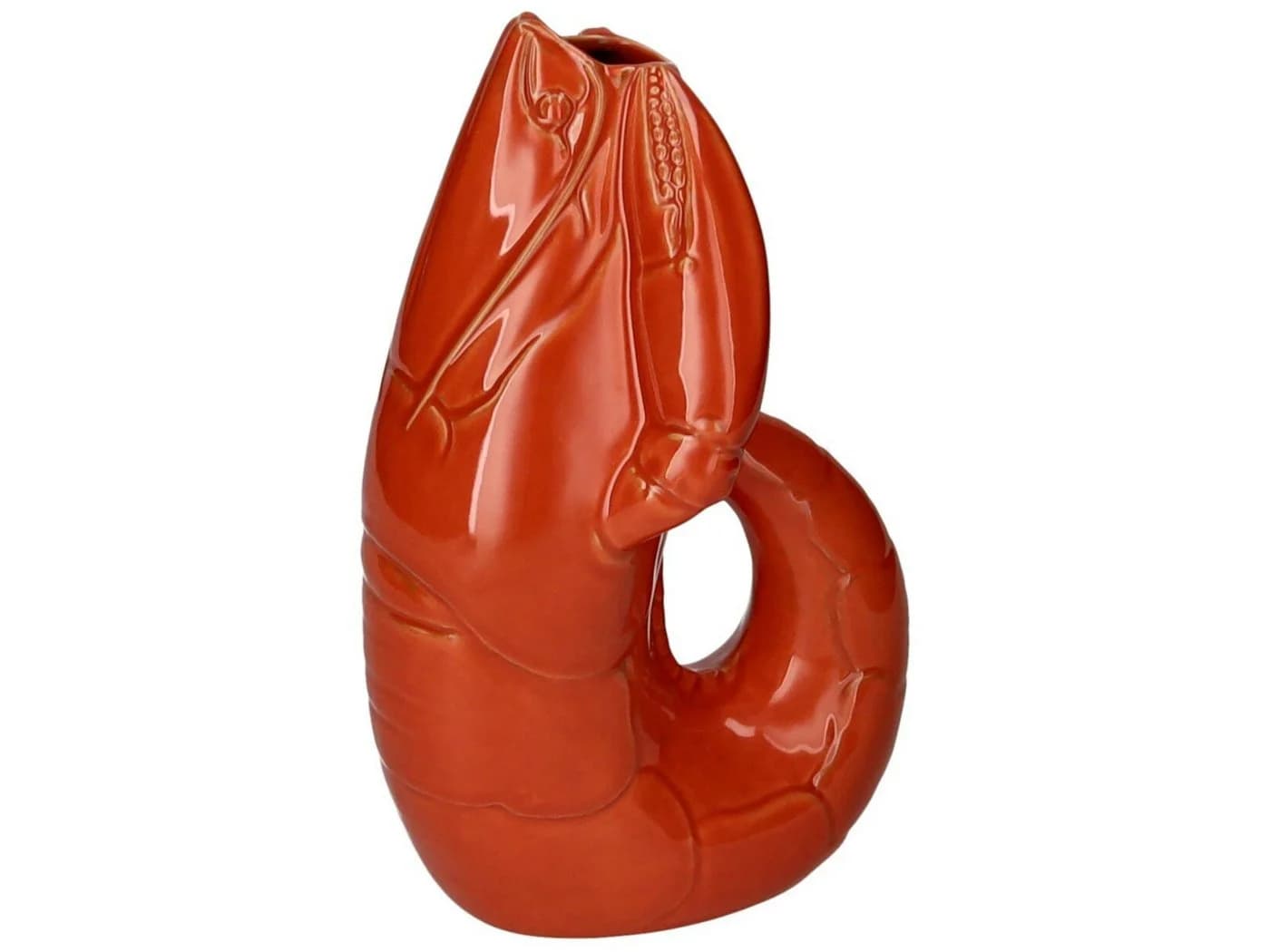 Giftcompany Dekovase Madame Crevette Hummer Vase L Orangerot - Bild 2