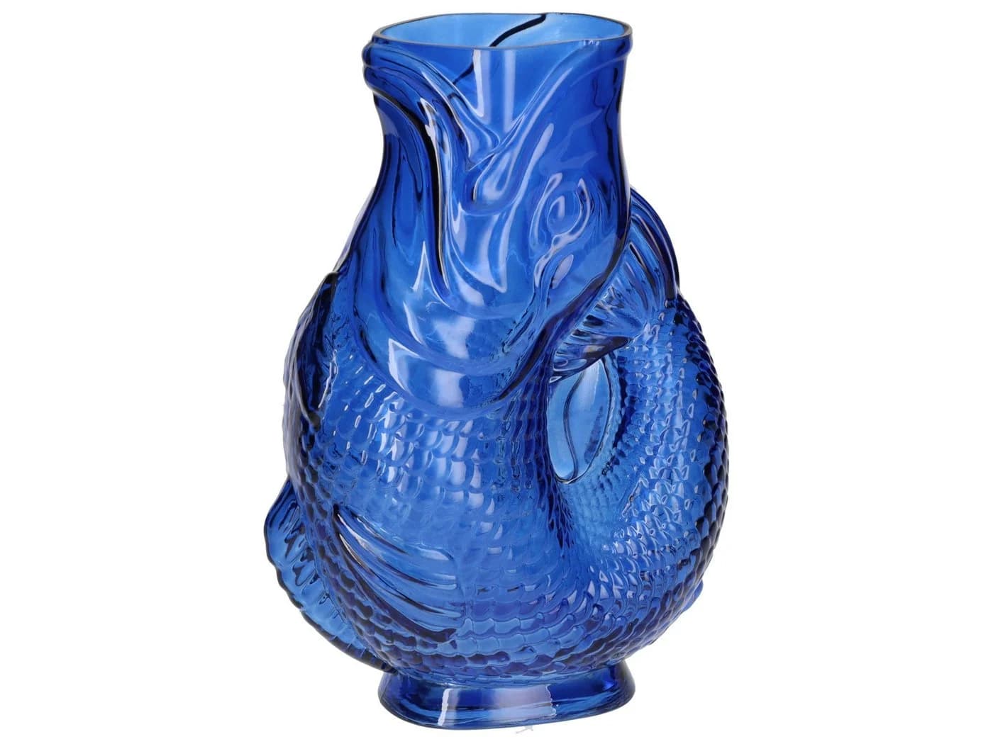 Giftcompany Dekovase Jacquard Fischvase S blau 24cm - Bild 2