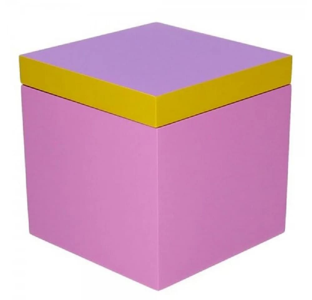 Giftcompany Aufbewahrungsbox Neo Quadratisch Lila Gelb Rosa - Bild 2