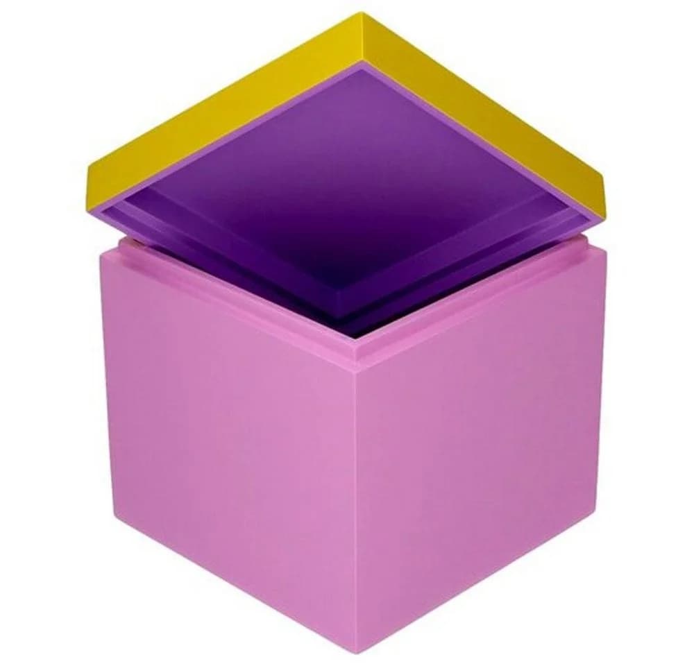 Giftcompany Aufbewahrungsbox Neo Quadratisch Lila Gelb Rosa - Bild 3
