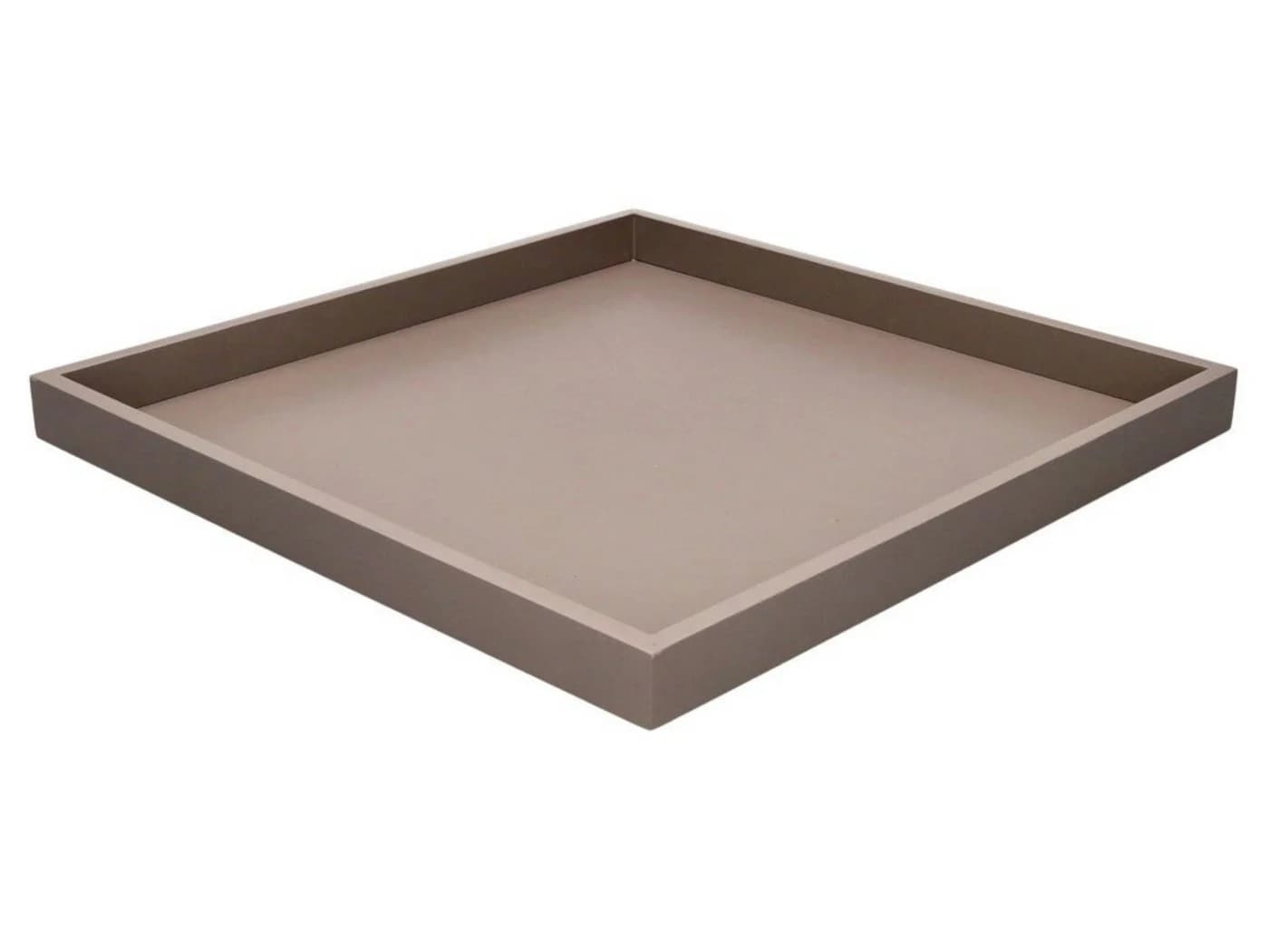Giftcompany Neo Tablett quadratisch braun 32cm Holzfaserplatte