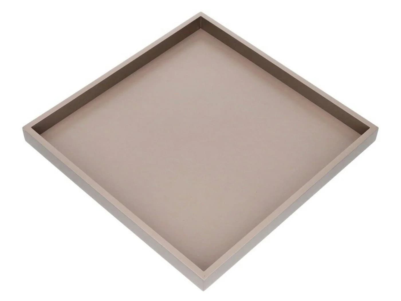 Giftcompany Neo Tablett quadratisch braun 32cm Holzfaserplatte - Bild 2