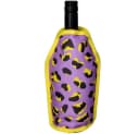 Giftcompany Wein- und Sektkühler Kühlmanschette Leomuster Lila Schwarz Bild 2