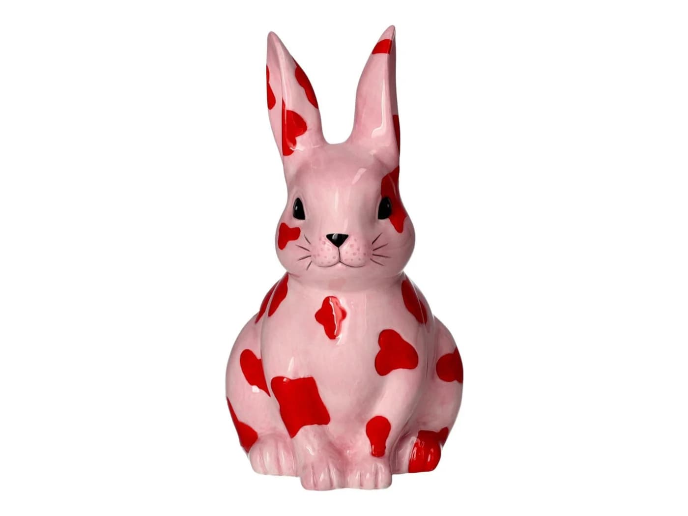 Giftcompany Dekovase Mignon Vase Hase Leo M rosa/rot - Bild 2