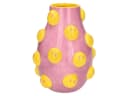 Giftcompany Dekovase Artisan Vase Smile L rosa/gelb Bild 2