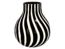 Giftcompany Artisan Vase gestreift schwarz/weiß 16,8cm Bild 2