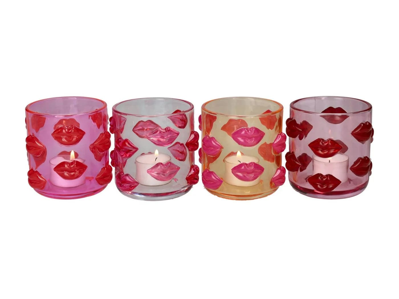 Giftcompany Windlicht L'amour Lippen 9,2cm