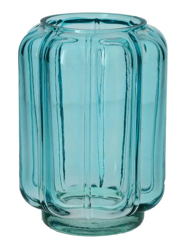 Giftcompany Dekovase Jacquard Vase Wave S türkis