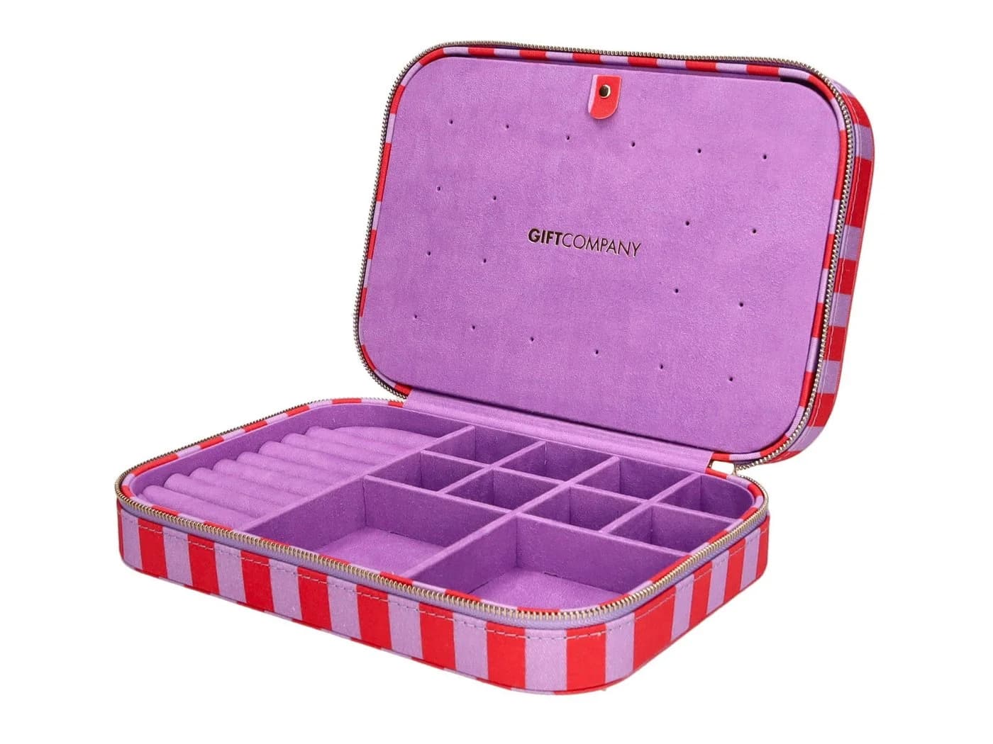 Giftcompany Schmuckablage Treasure gestreift rot/lila