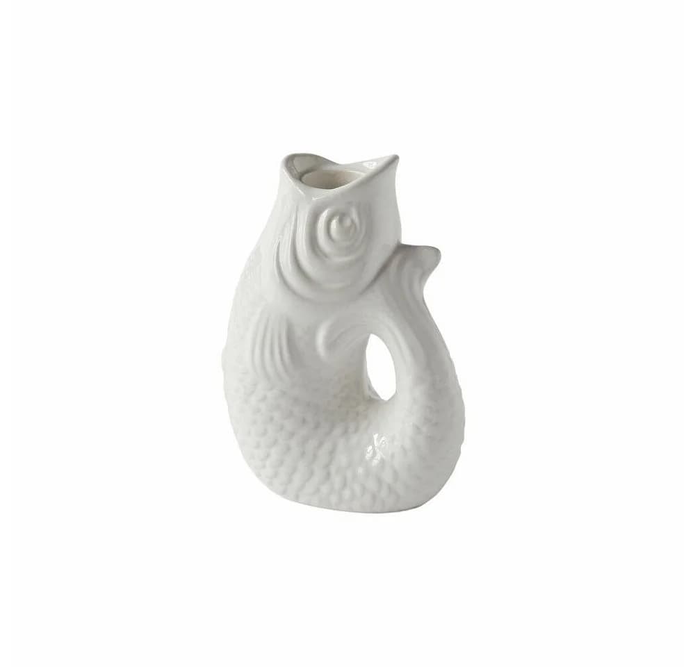 Giftcompany Kerzenhalter Monsieur Carafon XS Weiß Steingut