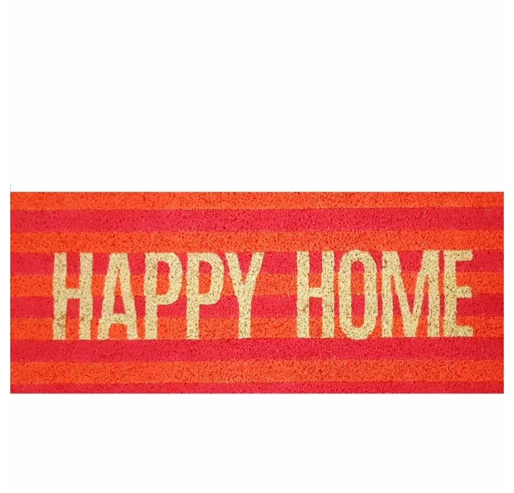 Giftcompany Fußmatte Happy Home Bunt Neon