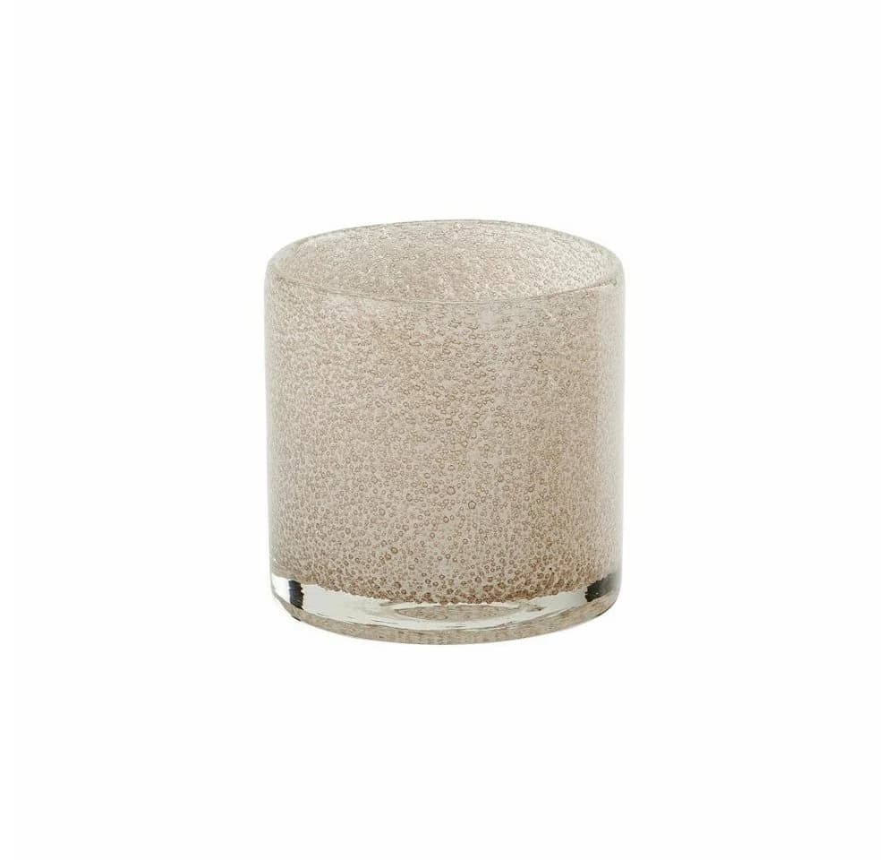 Giftcompany Windlicht Linen Hellbeige Glas