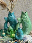 Giftcompany Dekovase Monsieur Carafon Fisch S green bay 1,2l Vase Bild 4