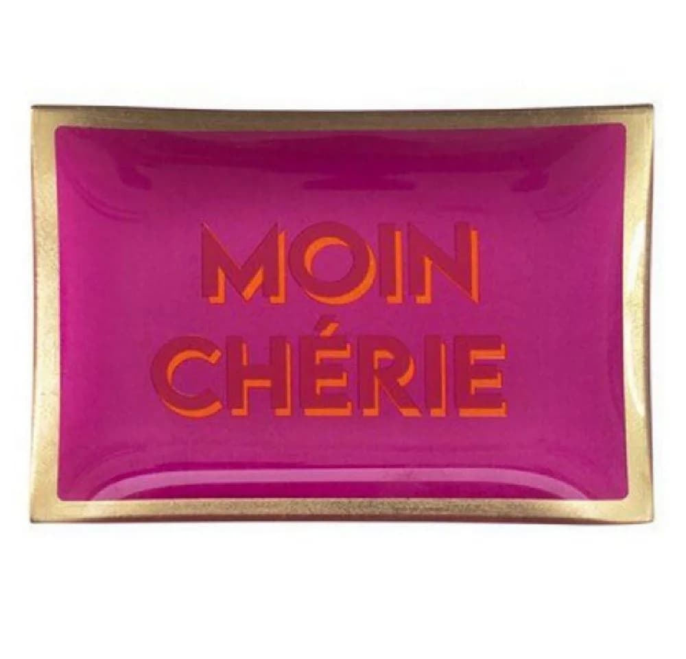 Giftcompany Dekoteller Glasteller Love Plates Moin Chérie - Bild 2
